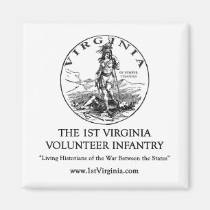 Imán 1.ª Infantería de Virginia