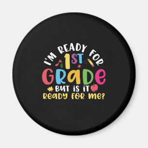 Imán 1.ᵉʳ Maestría Estoy Listo Para El Primer Grado