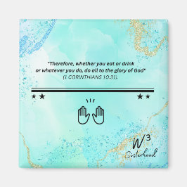 Imán 1 Cor 10:31 Magnet