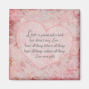 Imán 1 Cor 13 - El amor es el amor del paciente es amab
