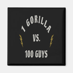 Imán 1 Gorila vs. 100 Hombres