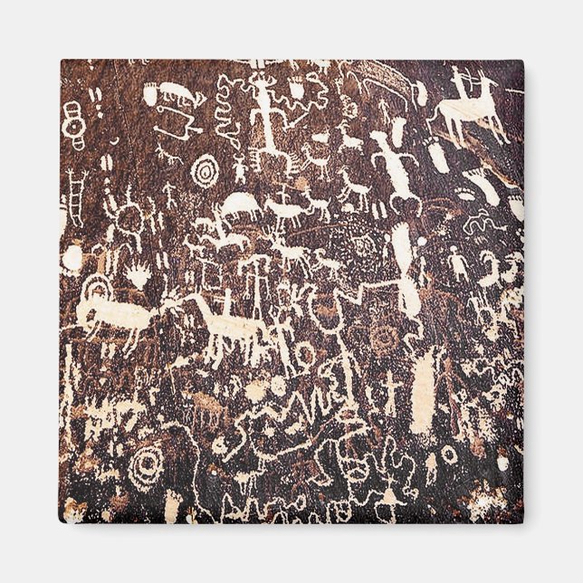 Imán 1. Rock de periódicos (Frente)