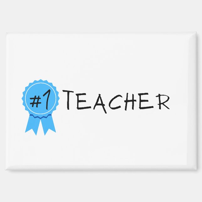 Imán #1 Teacher (Anverso)