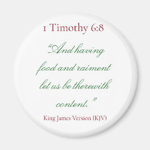 Imán 1 Timothy 6:8 (Verso bíblico)