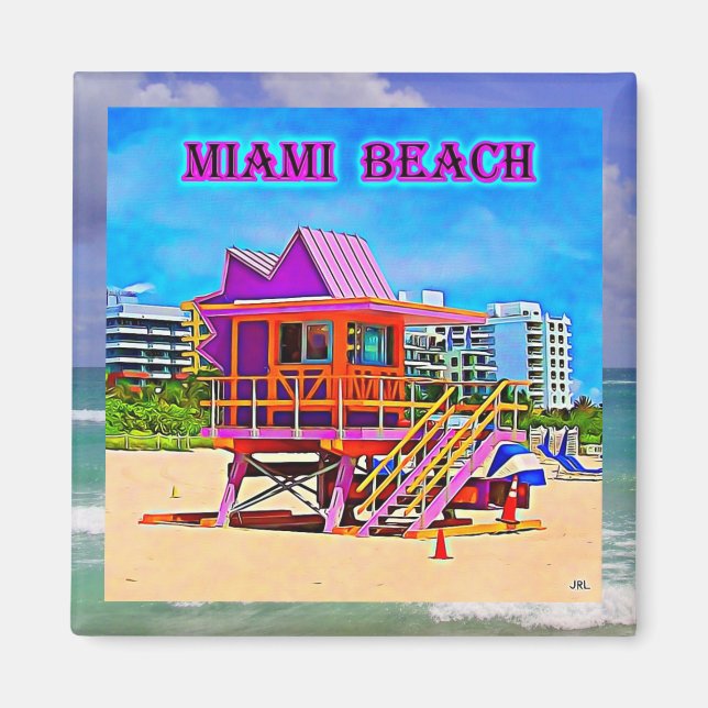 imán 1B de Miami Beach (Frente)