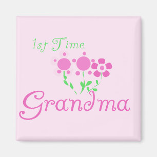 Imán 1r Flores Abuela-Rosadas del tiempo