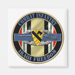 Imán 1r Infantería OIF de la división de la caballer