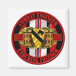 Imán 1r Ingeniero de división de la caballería OEF