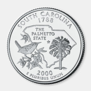 Imán 2000 del cuarto del estado de Carolina del