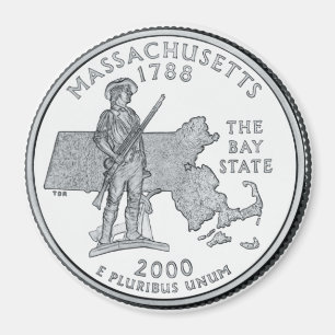 Imán 2000 del cuarto del estado de Massachusetts