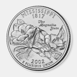 Imán 2002 del cuarto del estado de Mississippi