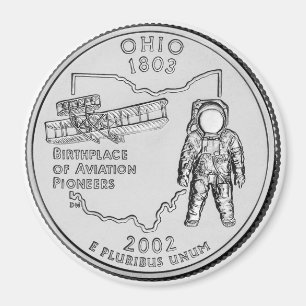 Imán 2002 del cuarto del estado de Ohio