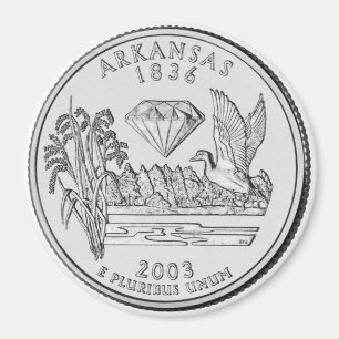 Imán 2003 del cuarto del estado de Arkansas