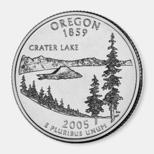 Imán 2005 del cuarto del estado de Oregon
