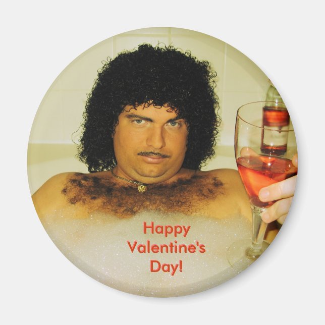 Imán 2010 Calander 2 de febrero, ¡Feliz Día de San Vale (Frente)