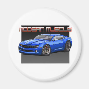 Imán 2010_Camaro_Blue