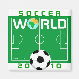Imán 2010 del campo de fútbol del mundial