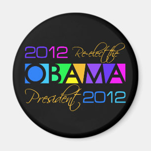Imán 2012 de OBAMA