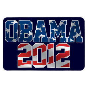 Imán 2012 de Obama Flexi