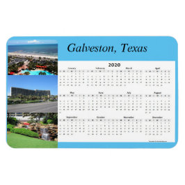 Imán 2020 Magnetic Calendar Magnetic Magnet de año comp