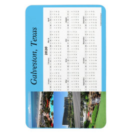 Imán 2020 Magnetic Calendar Magnetic Magnet de año comp