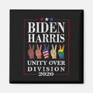 Imán 2021 Biden Harris Unity sobre regalo de división