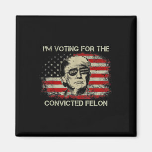 Imán 2024 El Convicto Felon Trump 2024