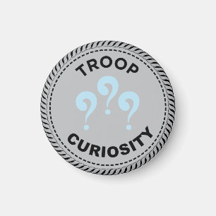 Imán 2024 IGGPPCamp Troop Pride Questions Magnet