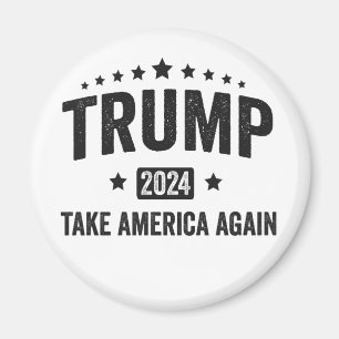 Imán 2024 Trump vuelve a hacer patriotica a Estados Uni