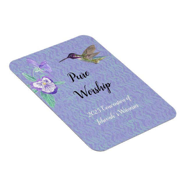 Imán 2025 JW convention customize (Lado Derecho)