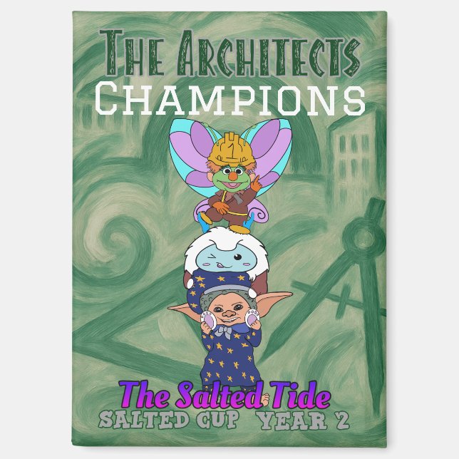 Imán 2025 Salted Cup Championship Magnet (Anverso)