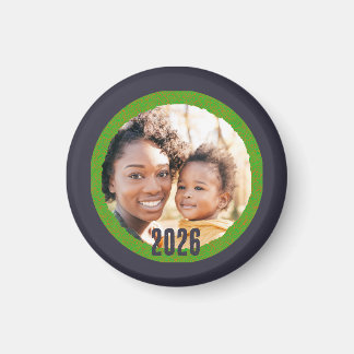 Imán 2026 Add Photo New Year Magnet