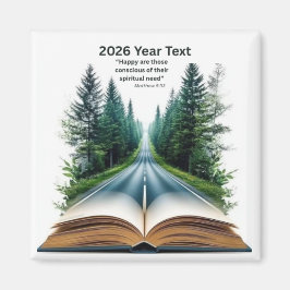 Imán 2026 Year Text Road to Life