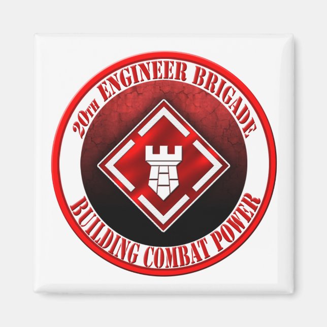 Imán 20.ª brigada de ingenieros 003 (Frente)