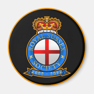 Imán 20° Aniversario de la Sociedad Real de Sussex del