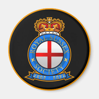 Imán 20° Aniversario de la Sociedad Real de Sussex del 