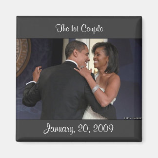 Imán 20 de enero de 2009, La primera pareja