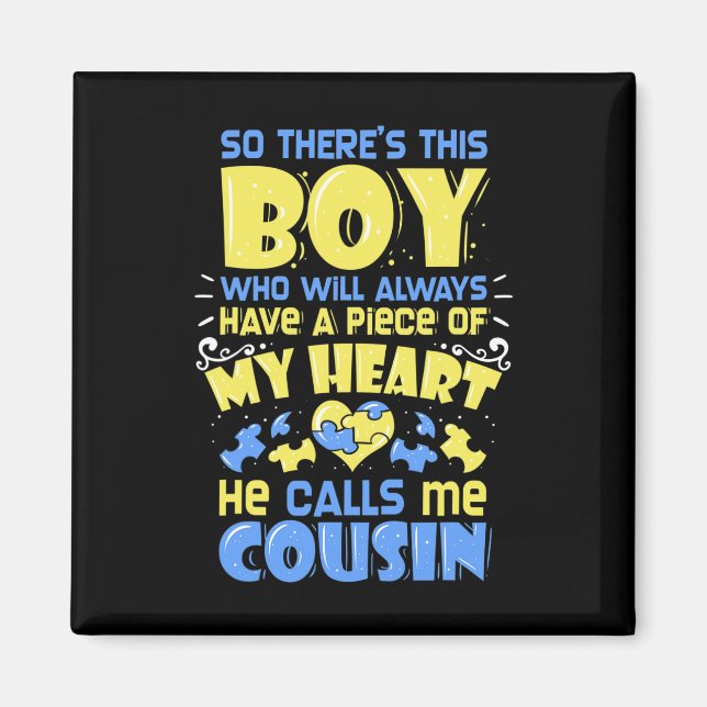 Imán 21 - Primo de sensibilización sobre el síndrome de (Frente)