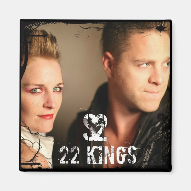 Imán 22 Reyes Face Magnet (Frente)