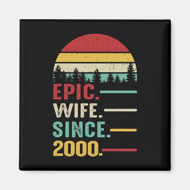 Imán 23 años de Boda para su épica esposa desde el 2 (Frente)