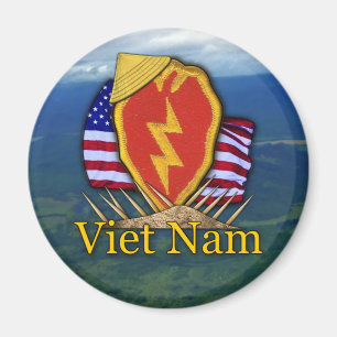 Imán 25ª división de infantería vietnam parche Magne