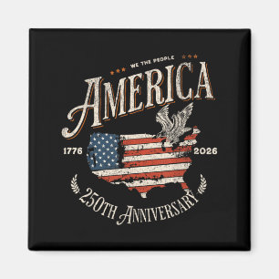 Imán 250.º Aniversario Usa Patriótico 4 De Julio