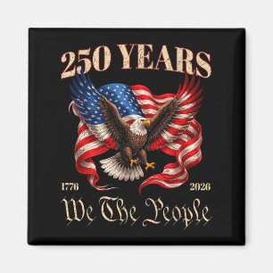 Imán 250 aniversario bandera de américa 250 años 4 de