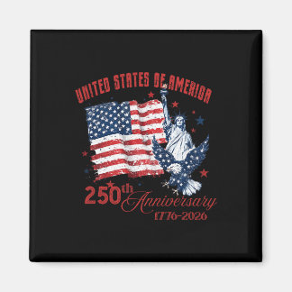 Imán 250 Aniversario de Estados Unidos de América 1776-