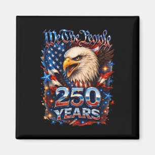 Imán 250 Aniversario Usa Águila Patriótica 250º Día de 
