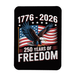 Imán 250 años 1776 2026 250º 4 de julio