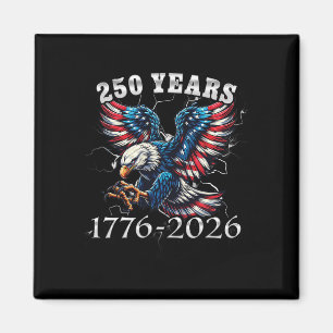 Imán 250 años 1776-2026 Águila Americana 250 Aniversari