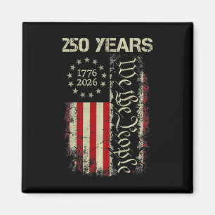 Imán 250 Años América 1776 2026 Nosotros El Pueblo Band