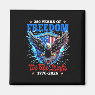 Imán 250 Años Americano 1776 2026 250º Cumpleaños Usa 4