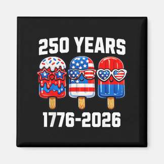 Imán 250 años americano 1776 2026 250º USA estudiante n